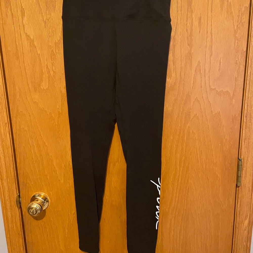 Black leggings from pink